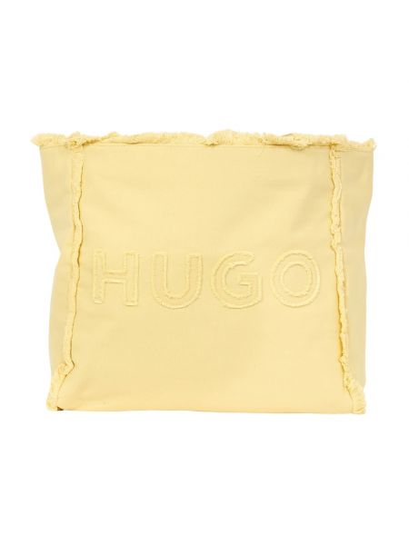 Shopper handtasche Hugo Boss gelb