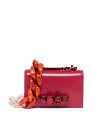 Borsa a tracolla Alexander Mcqueen rosso