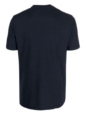T-shirt en coton avec manches courtes Altea bleu