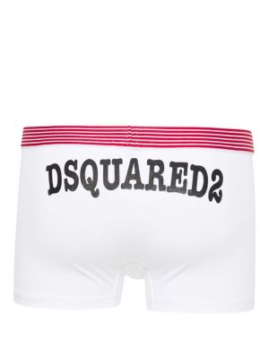 Boxershorts mit print Dsquared2 weiß