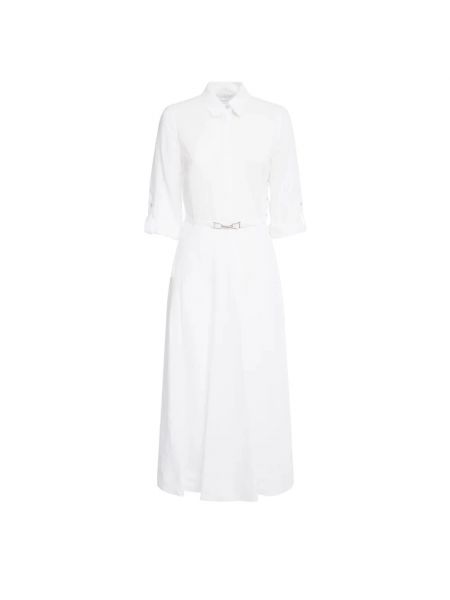 Biała sukienka koszulowa Gabriela Hearst
