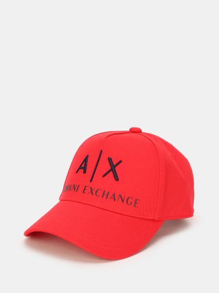 Красная кепка Armani Exchange