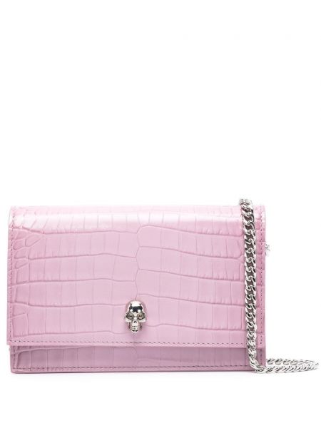 Mini laukku Alexander Mcqueen pinkki