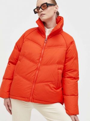 Oversized téli kabát Billabong narancsszínű
