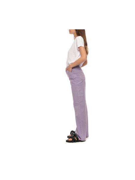 Pantalones elegantes Carhartt Wip violeta