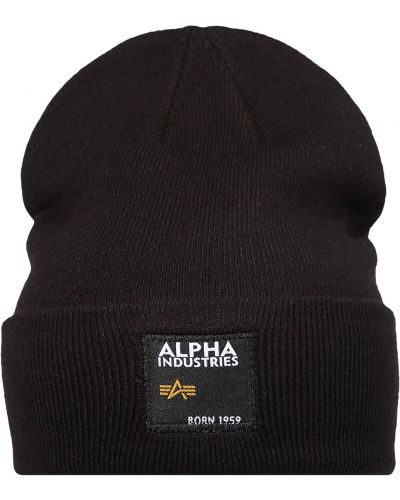 Σκούφος Alpha Industries Inc. μαύρο