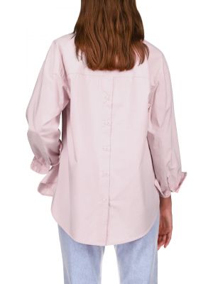 Рубашка с вырезом на спине на пуговицах в полоску Sanctuary розовая