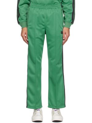 Спортивные штаны Needles зеленые