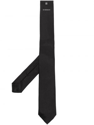 Копринена вратовръзка Givenchy черно