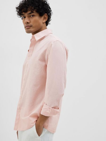 Camicia Selected Homme rosa
