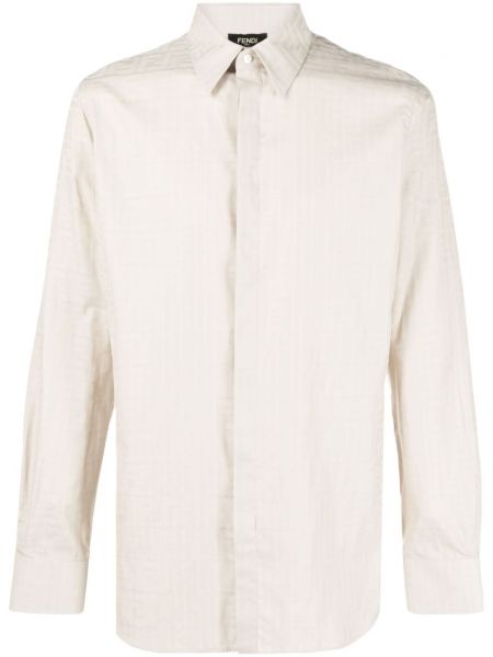 Риза Fendi бяло
