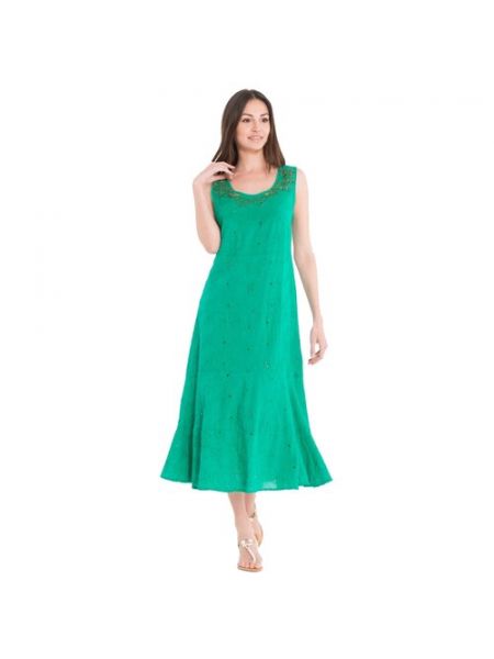 Платье David Jones зеленое