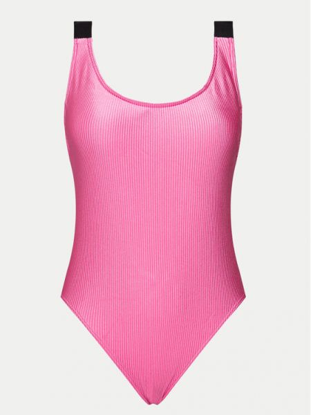 Enodelne kopalke Calvin Klein Swimwear roza