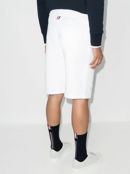 Pantalones cortos deportivos Thom Browne blanco