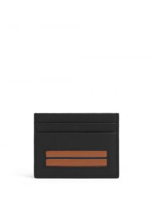 Kožená peňaženka Zegna čierna