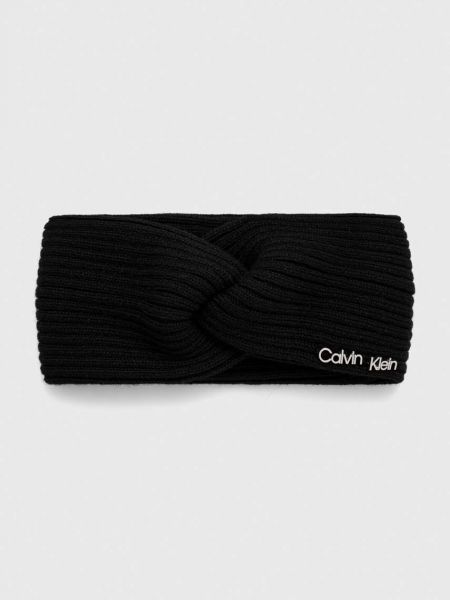 Czapka z daszkiem Calvin Klein czarna