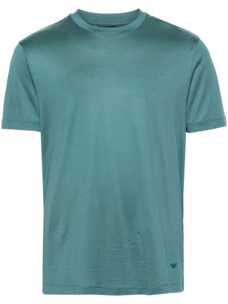 Džerzej tričko Emporio Armani zelená