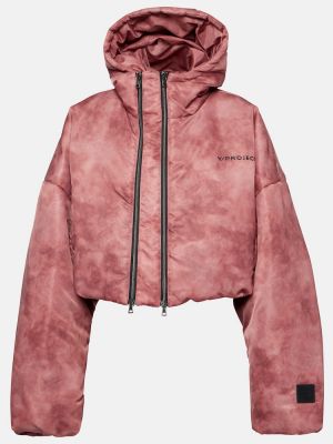 Pernata jakna Y Project ružičasta