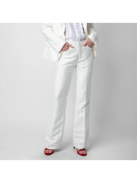 Pantalones bootcut Zadig & Voltaire blanco