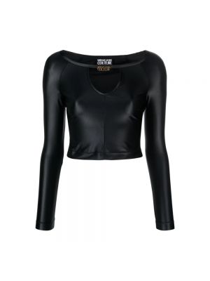 Top Versace Jeans Couture czarny