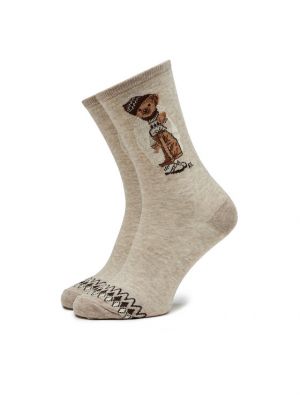 Ponožky Polo Ralph Lauren hnědé