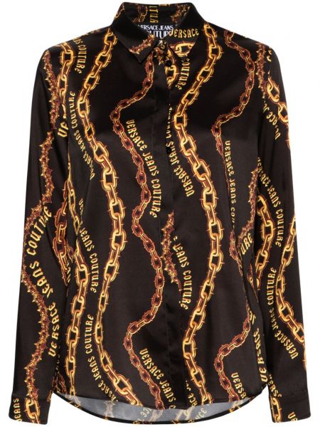 Jeanshemd mit print Versace Jeans Couture