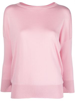 Пуловер Zanone розово