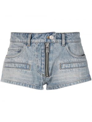 Shorts di jeans Courrèges blu