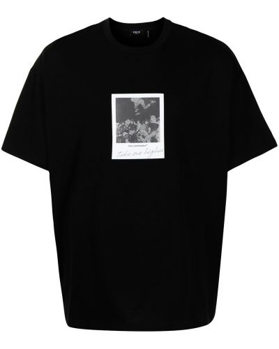 Camiseta con estampado Five Cm negro