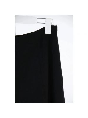 Falda de lana Givenchy Pre-owned negro