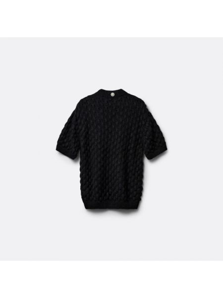 Sweter z krótkim rękawem Simone Rocha czarny