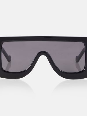 Lapos talpú napszemüveg Loewe fekete