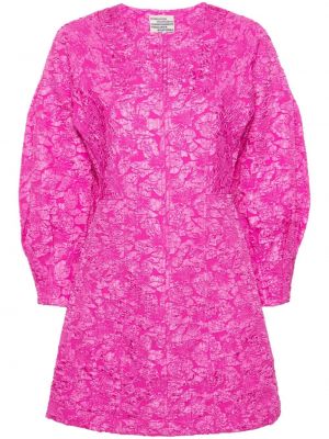Jacquard haljina Baum Und Pferdgarten ružičasta