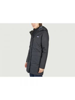 Parka impermeable Patagonia negro