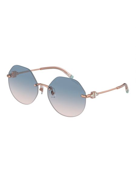 Okulary przeciwsłoneczne z różowego złota Tiffany