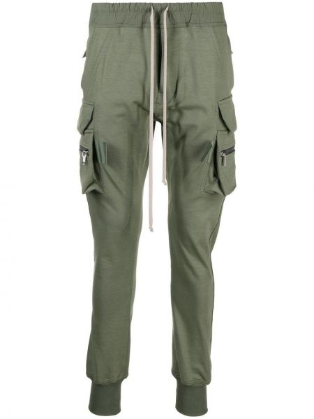 Карго панталони от джърси Rick Owens зелено
