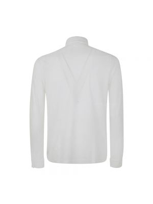 Camisa de tela jersey Zanone blanco