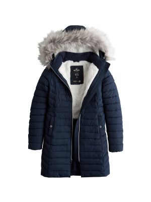 Zimný kabát Hollister modrá