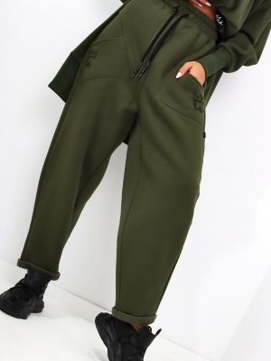 Teplákové nohavice Fasardi zelená