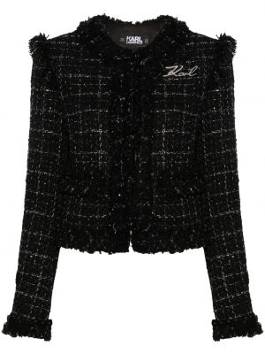 Μπουφάν tweed Karl Lagerfeld