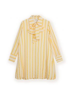 Robe chemise Norr jaune