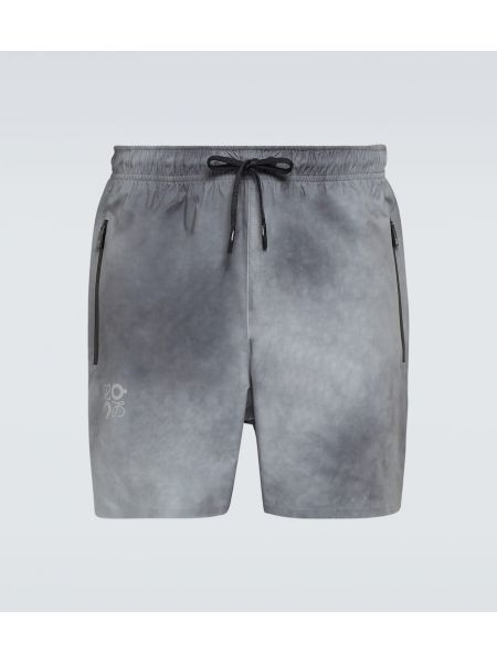 Tryckt shorts Loewe grå