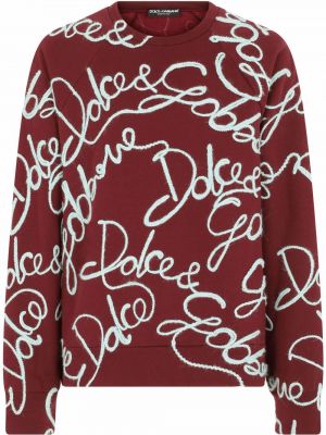 Sweatshirt Dolce & Gabbana röd