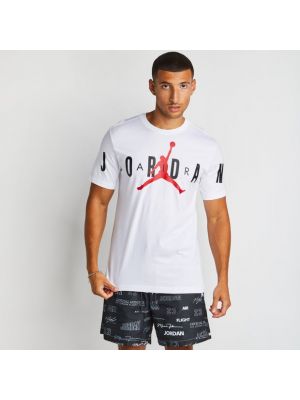 T-shirt Jordan bianco