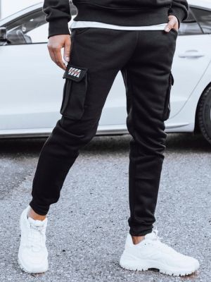 „cargo“ stiliaus kelnės su izoliacija Dstreet juoda