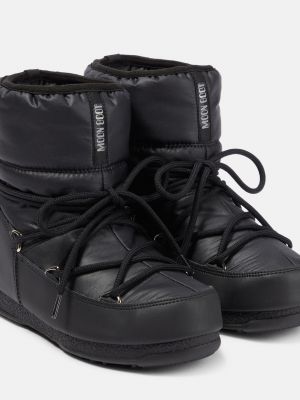 Нейлоновые ботинки Moon Boot черные