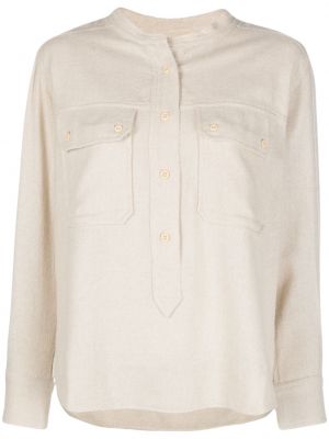 Chemise à boutons à motif étoile Marant étoile