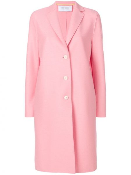 Palton cu nasturi Harris Wharf London roz