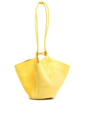 Чанта за ръка Khaite жълто