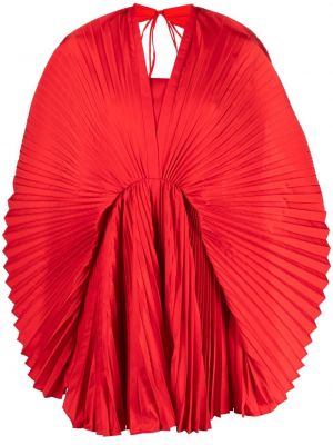 Мини рокля Rochas червено
